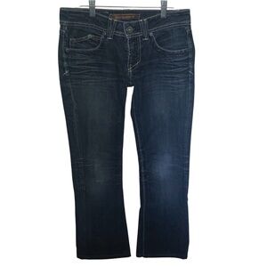 YANUK Nirvana Jeans Embroidered Blue Jeans Womens Size 26